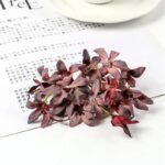 fleurs en soie artificielle 20pcs orchidee magnolia degrade wine red 769 1