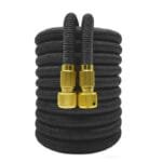 Flexible Et Résistant: Votre Jardin Avec Notre Tuyau D’eau - 1/2’’ / 25ft-7.5m Extended / Black