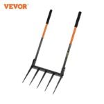 Fourche à Large En Acier à Tines, Outil De Jardinage Durable