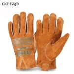 Gants De Travail En Cuir De Vache Extensibles à Prise Robuste
