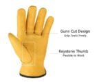Gants En Cuir De Vache Pour Garder Vos Mains En Sécurité Et Stylées