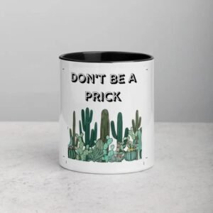 get started right with our cactus themed coffee mug black 543 1