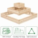 jardin dherbes en bois sureleve 3 niveaux pour votre united states raised beds 469 1