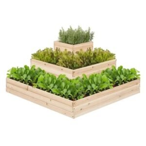 jardin dherbes en bois sureleve 3 niveaux pour votre united states raised beds 722 1
