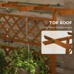 Jardin Potager Avec Treillis Pour Plantes Grimpantes