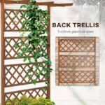 Jardin Potager Avec Treillis Pour Plantes Grimpantes