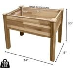 Jardin Potager Surélevé En Cèdre : Protection Et Avantages !