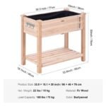 jardin sureleve complet lit de avec outils et etiquettes type a raised beds 678 1