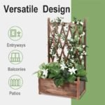 Jardin Surélevé En Pin Pour Légumes Et Herbes Fraîches