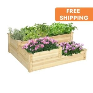 Jardin Vertical En Bois De Pin Avec Espace De Plantation Pour Balcon