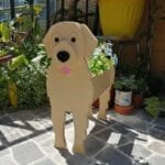 Joli Pot De Fleurs En Forme De Chien Pour Votre Jardin