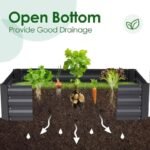 kit de jardin 3 en 1 lit avec mini serre demontable united states raised garden bed 366 1