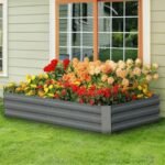 kit de jardin 3 en 1 lit avec mini serre demontable united states raised garden bed 583 1