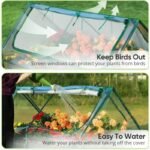 kit de jardin 3 en 1 lit avec mini serre demontable united states raised garden bed 629 1