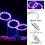 Lampe De Culture Led Angel Ring Pour Plantes D&rsquo;intérieur