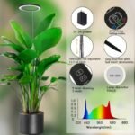 lampe de culture led ring reglable pour plantes dinterieur 117 1