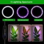 lampe de culture led ring reglable pour plantes dinterieur 968 1