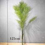 lifelike artificial palm leaves with bendable stems waterproof decor 125cm 13 947 Feuilles De Palmier Artificielles Réalistes Avec Tiges Pliables – Décoration Imperméable.
