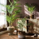 lifelike artificial palm leaves with bendable stems waterproof decor 354 Feuilles De Palmier Artificielles Réalistes Avec Tiges Pliables – Décoration Imperméable.