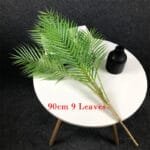 lifelike artificial palm leaves with bendable stems waterproof decor 90cm 9 281 Feuilles De Palmier Artificielles Réalistes Avec Tiges Pliables – Décoration Imperméable.