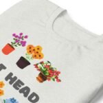 T-shirt léger aux couleurs chinées en mélange de coton et de polyester filé à l&rsquo;anneau