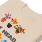 T-shirt léger aux couleurs chinées en mélange de coton et de polyester filé à l&rsquo;anneau