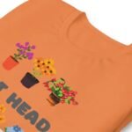 T-shirt léger aux couleurs chinées en mélange de coton et de polyester filé à l&rsquo;anneau