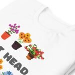 T-shirt léger aux couleurs chinées en mélange de coton et de polyester filé à l&rsquo;anneau