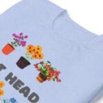 lightweight heather colors tee in ring spun cotton and polyester blend 854 T-shirt Léger Aux Couleurs Chinées En Mélange De Coton Et De Polyester Filé à L’anneau