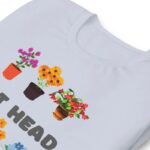 T-shirt léger aux couleurs chinées en mélange de coton et de polyester filé à l&rsquo;anneau