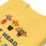 T-shirt léger aux couleurs chinées en mélange de coton et de polyester filé à l&rsquo;anneau
