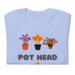 lightweight heather colors tee in ring spun cotton and polyester blend blue s 465 T-shirt Léger Aux Couleurs Chinées En Mélange De Coton Et De Polyester Filé à L’anneau