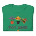 T-shirt léger aux couleurs chinées en mélange de coton et de polyester filé à l'anneau
