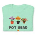 lightweight heather colors tee in ring spun cotton and polyester blend mint s 654 T-shirt Léger Aux Couleurs Chinées En Mélange De Coton Et De Polyester Filé à L’anneau