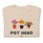 lightweight heather colors tee in ring spun cotton and polyester blend soft cream xs 189 T-shirt Léger Aux Couleurs Chinées En Mélange De Coton Et De Polyester Filé à L’anneau