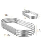 Lit De Jardin Surélevé En Métal Galvanisé Durable Et Esthétique