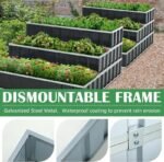 lits de jardin sureleves empilables en deux ensembles detachables united states raised 758 1