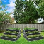 lits de jardin sureleves empilables en deux ensembles detachables united states raised 886 1