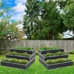 Lits De Jardin Surélévés Empilables En Deux Ensembles Détachables - états-unis