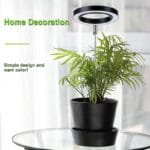 Lumière Led Halo Intérieure Pour Une Croissance Saine Des Plantes