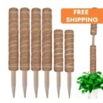 Moss Poles En Coco Coir Pour Une Croissance Luxuriante Des Plantes