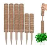 Moss Poles En Coco Coir Pour Une Croissance Luxuriante Des Plantes