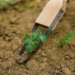 Outil De Désherbage Avec Manche En Plastique Pour Le Jardinage