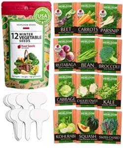 Pack De Graines De Légumes D'hiver Pour Votre Jardin Maison 2 Pack De Graines De Légumes D’hiver Pour Votre Jardin Maison
