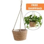 Panier Suspendu En Macramé Polyvalent Pour Déco Et Rangement