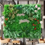 panneau mural en plantes artificielles gazon pour plus dintimite artificial plants 212 1