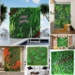panneau mural en plantes artificielles gazon pour plus dintimite artificial plants 267 1