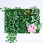 panneau mural en plantes artificielles gazon pour plus dintimite diy zwq 003 718 1