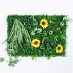 panneau mural en plantes artificielles gazon pour plus dintimite zwq 40cmx60cm f 543 1