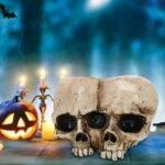 Planteur En Forme De Crâne Pour Une Touche D&rsquo;Halloween élégante